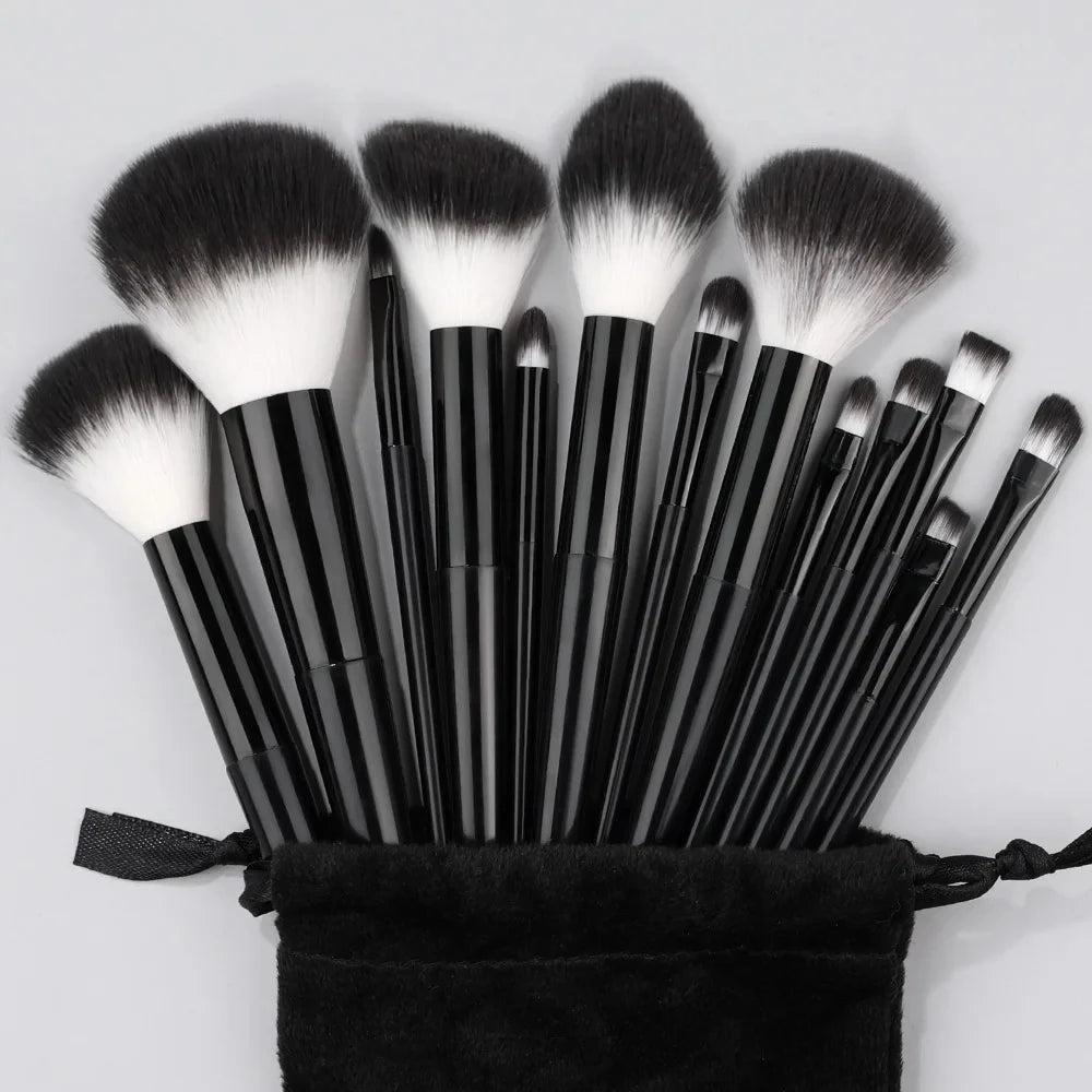 13-20Pcs Makeup Brushes Set Premium Soft Fluffy Cosmetic Foundation Powder Eyeshadow Kabuki Blending Make Up Brush Beauty Tools