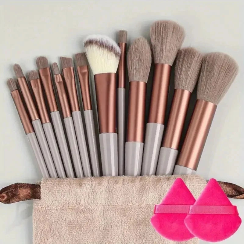 13-20Pcs Makeup Brushes Set Premium Soft Fluffy Cosmetic Foundation Powder Eyeshadow Kabuki Blending Make Up Brush Beauty Tools