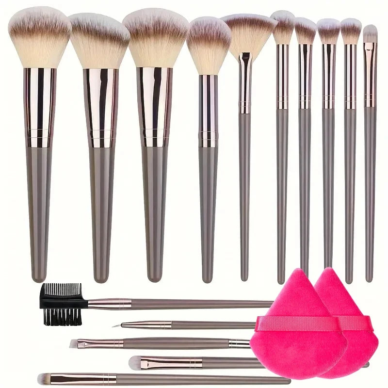 10-20Pcs Premium Makeup Brushes Set Super Soft detail Blush Highlighter Foundation Concealer Eyeshadow Brush Women Beauty Tool