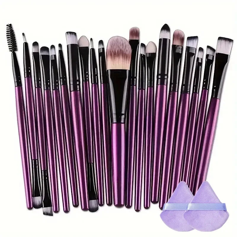 13-20Pcs Makeup Brushes Set Premium Soft Fluffy Cosmetic Foundation Powder Eyeshadow Kabuki Blending Make Up Brush Beauty Tools