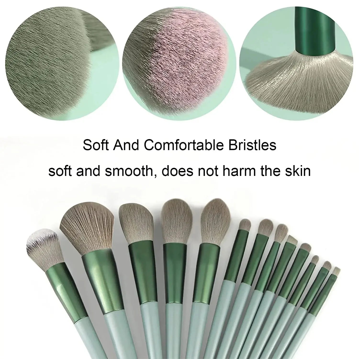 13-20Pcs Makeup Brushes Set Premium Soft Fluffy Cosmetic Foundation Powder Eyeshadow Kabuki Blending Make Up Brush Beauty Tools