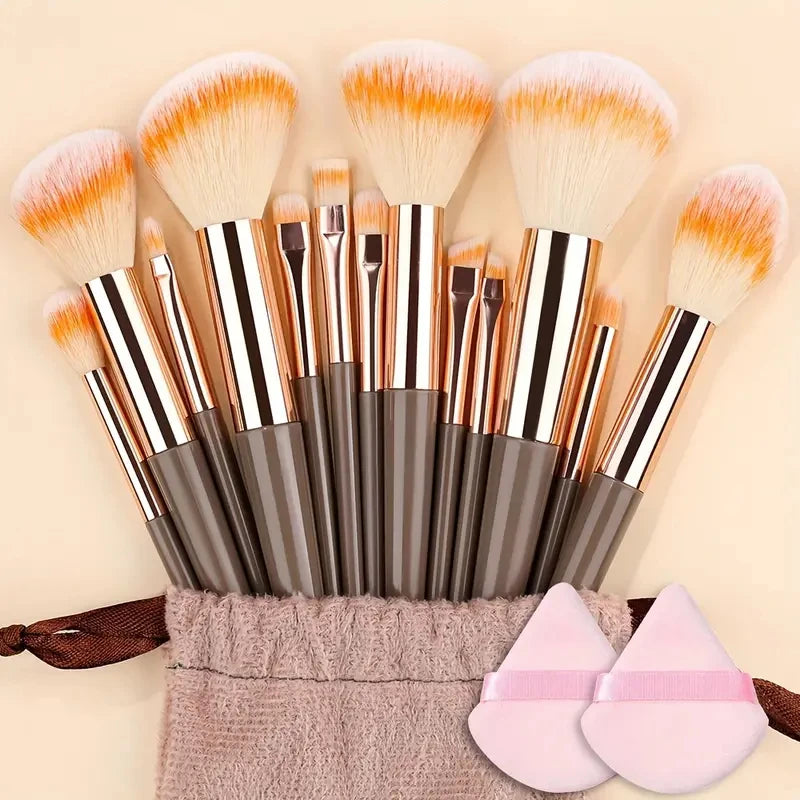 13-20Pcs Makeup Brushes Set Premium Soft Fluffy Cosmetic Foundation Powder Eyeshadow Kabuki Blending Make Up Brush Beauty Tools