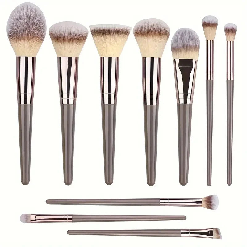 10-20Pcs Premium Makeup Brushes Set Super Soft detail Blush Highlighter Foundation Concealer Eyeshadow Brush Women Beauty Tool