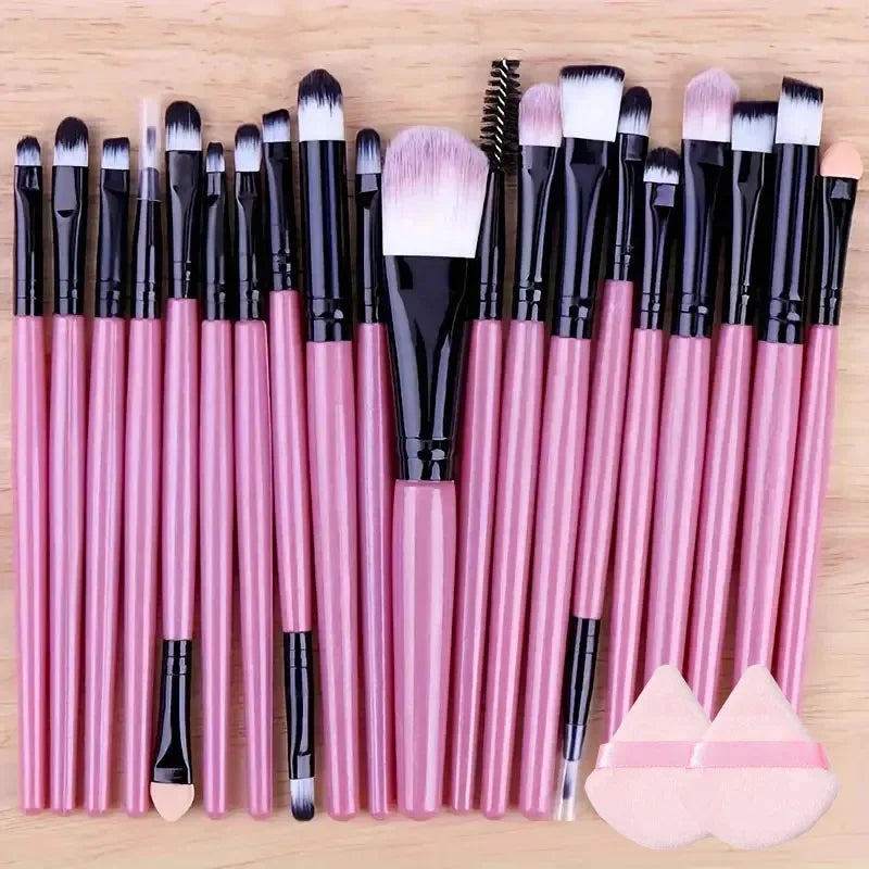 13-20Pcs Makeup Brushes Set Premium Soft Fluffy Cosmetic Foundation Powder Eyeshadow Kabuki Blending Make Up Brush Beauty Tools