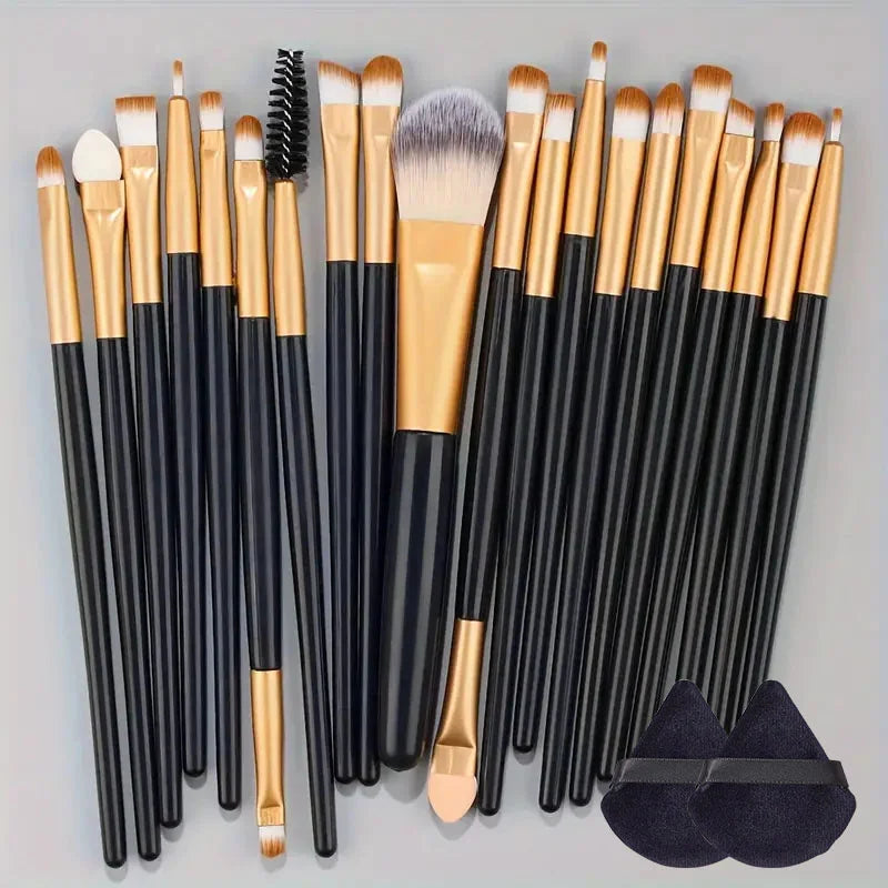 13-20Pcs Makeup Brushes Set Premium Soft Fluffy Cosmetic Foundation Powder Eyeshadow Kabuki Blending Make Up Brush Beauty Tools