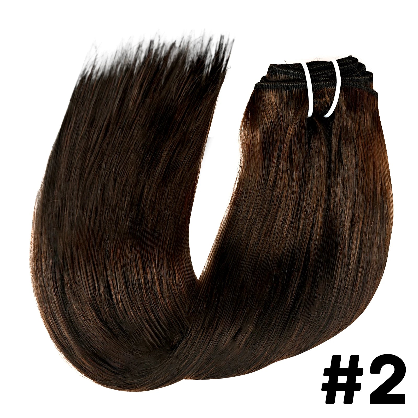 Clip In Hair Extensions Human Hair Brazilian Straight Clip In Natural Black Color Clip Ins Remy Hair 20 22 24 26 Inch For Women