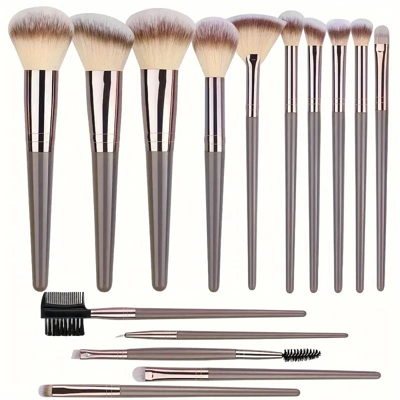 10-20Pcs Premium Makeup Brushes Set Super Soft detail Blush Highlighter Foundation Concealer Eyeshadow Brush Women Beauty Tool