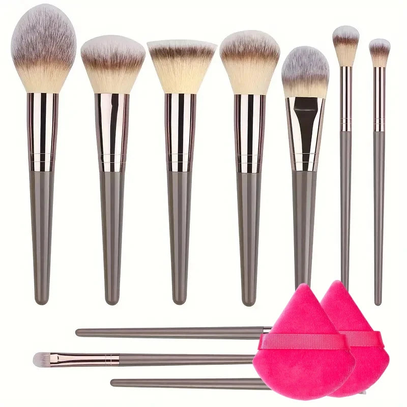 10-20Pcs Premium Makeup Brushes Set Super Soft detail Blush Highlighter Foundation Concealer Eyeshadow Brush Women Beauty Tool