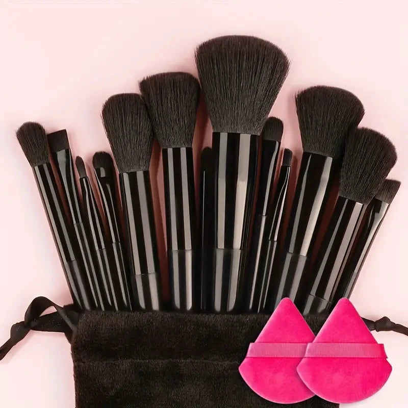 13-20Pcs Makeup Brushes Set Premium Soft Fluffy Cosmetic Foundation Powder Eyeshadow Kabuki Blending Make Up Brush Beauty Tools