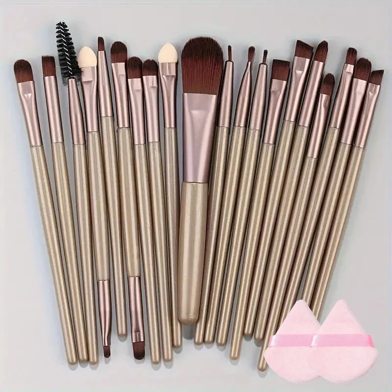 13-20Pcs Makeup Brushes Set Premium Soft Fluffy Cosmetic Foundation Powder Eyeshadow Kabuki Blending Make Up Brush Beauty Tools