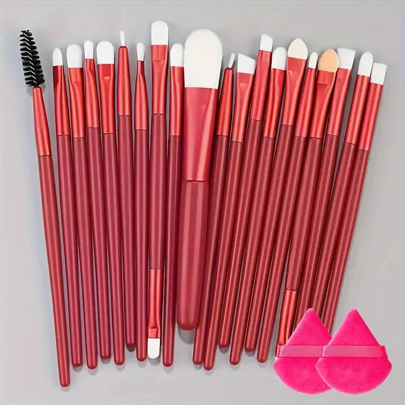 13-20Pcs Makeup Brushes Set Premium Soft Fluffy Cosmetic Foundation Powder Eyeshadow Kabuki Blending Make Up Brush Beauty Tools