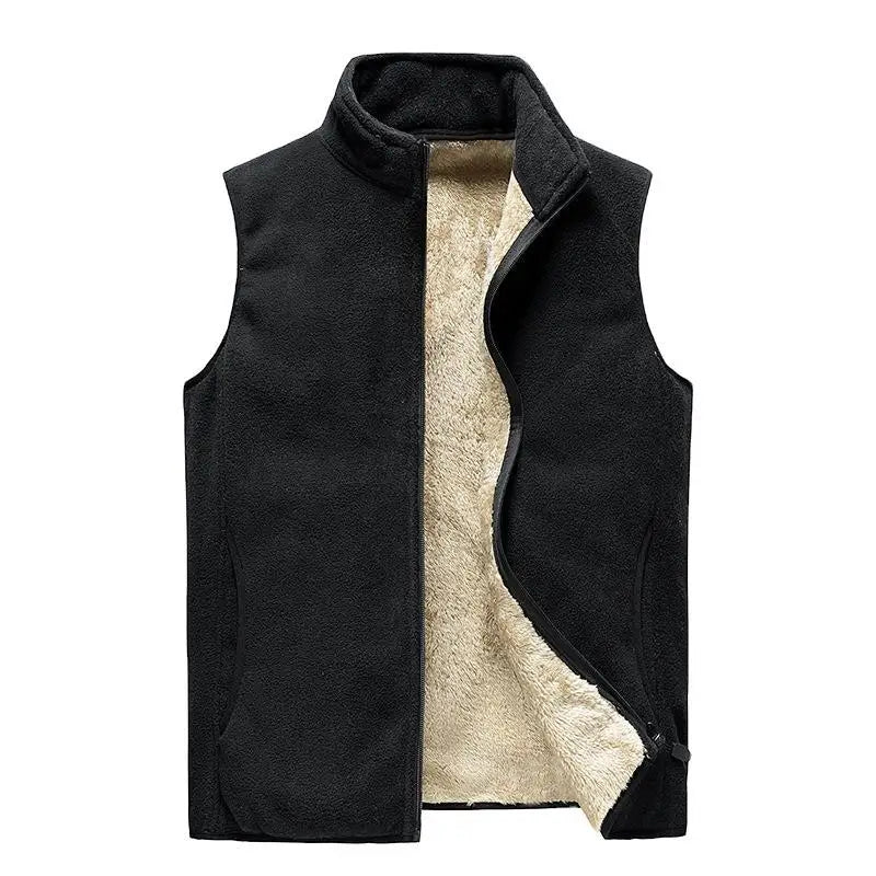 2023 Men Sleeveless Vest Jackets Fashion Wool Vest Male Cotton-Padded Vests Coats Men Warm Waistcoats Clothing Oversized 8Xl