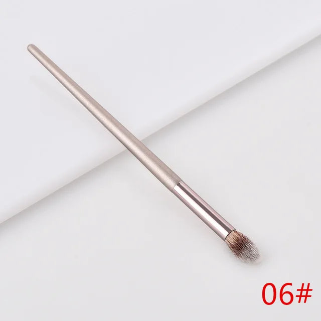 Luxury Champagne Makeup Brushes Set For Foundation Powder Blush Eyeshadow Concealer Make Up Brush Cosmetics Beauty Tools