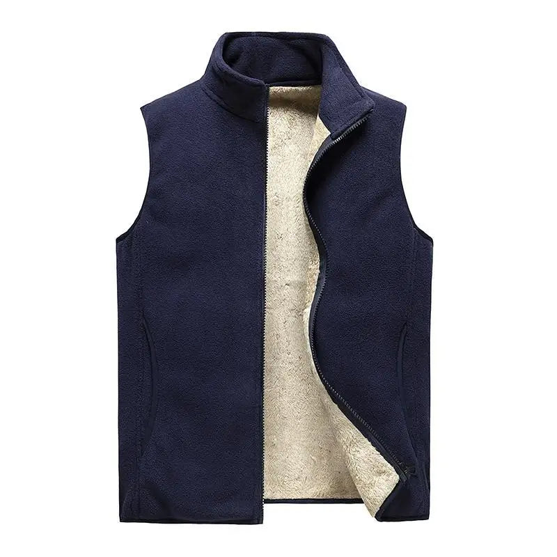 2023 Men Sleeveless Vest Jackets Fashion Wool Vest Male Cotton-Padded Vests Coats Men Warm Waistcoats Clothing Oversized 8Xl