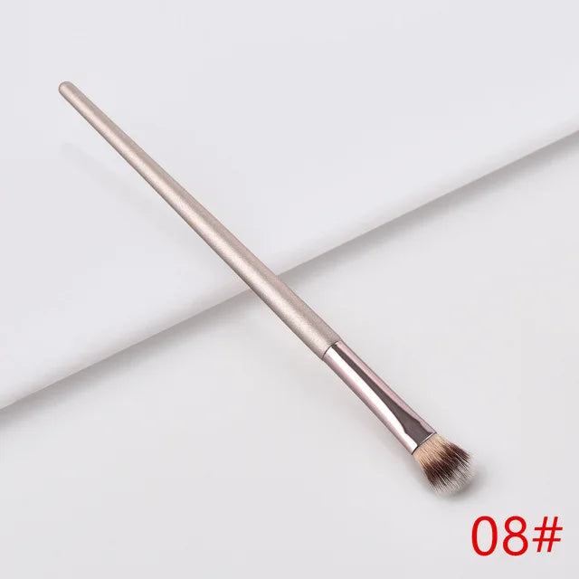 Luxury Champagne Makeup Brushes Set For Foundation Powder Blush Eyeshadow Concealer Make Up Brush Cosmetics Beauty Tools