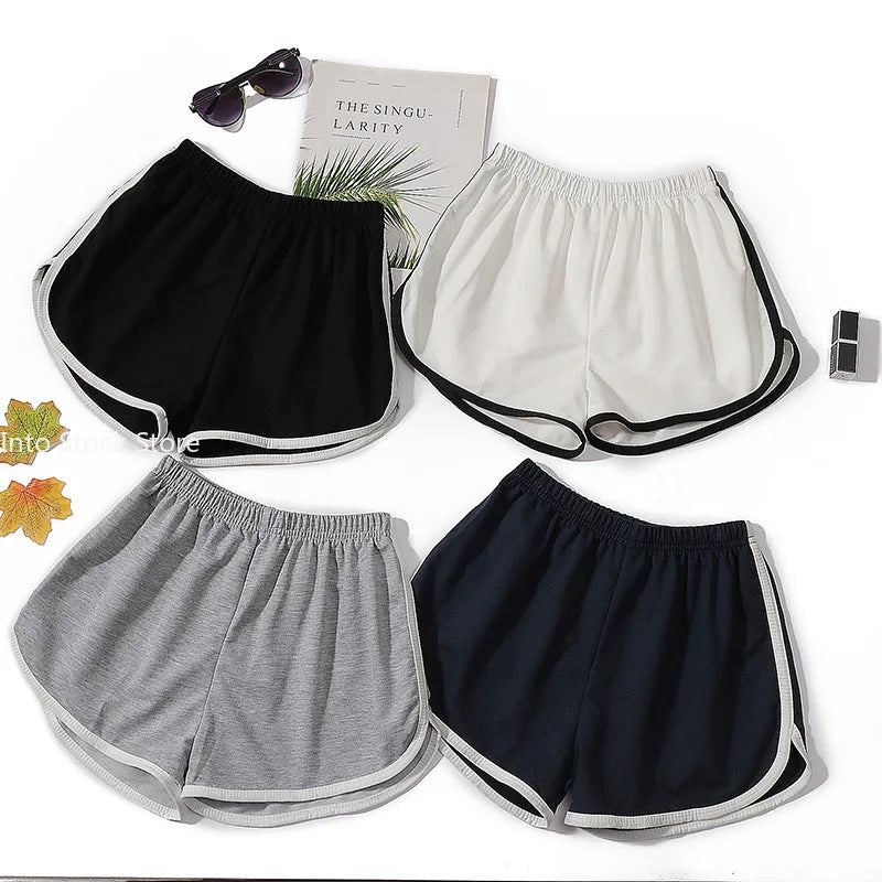 Summer Simple Shorts Women Home Yoga Beach Pants Leisure Female Sports Shorts Indoor Outdoor