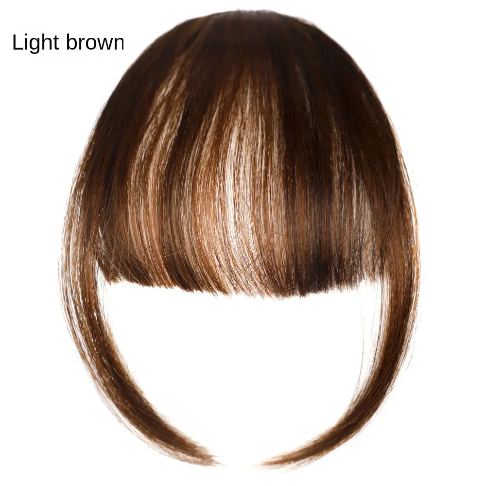 Korean Fake Air Bangs Hair Styling Tools Hair Clip-In Extension Synthetic Hair Fake Fringe False Hairpiece Women Clip in Bangs