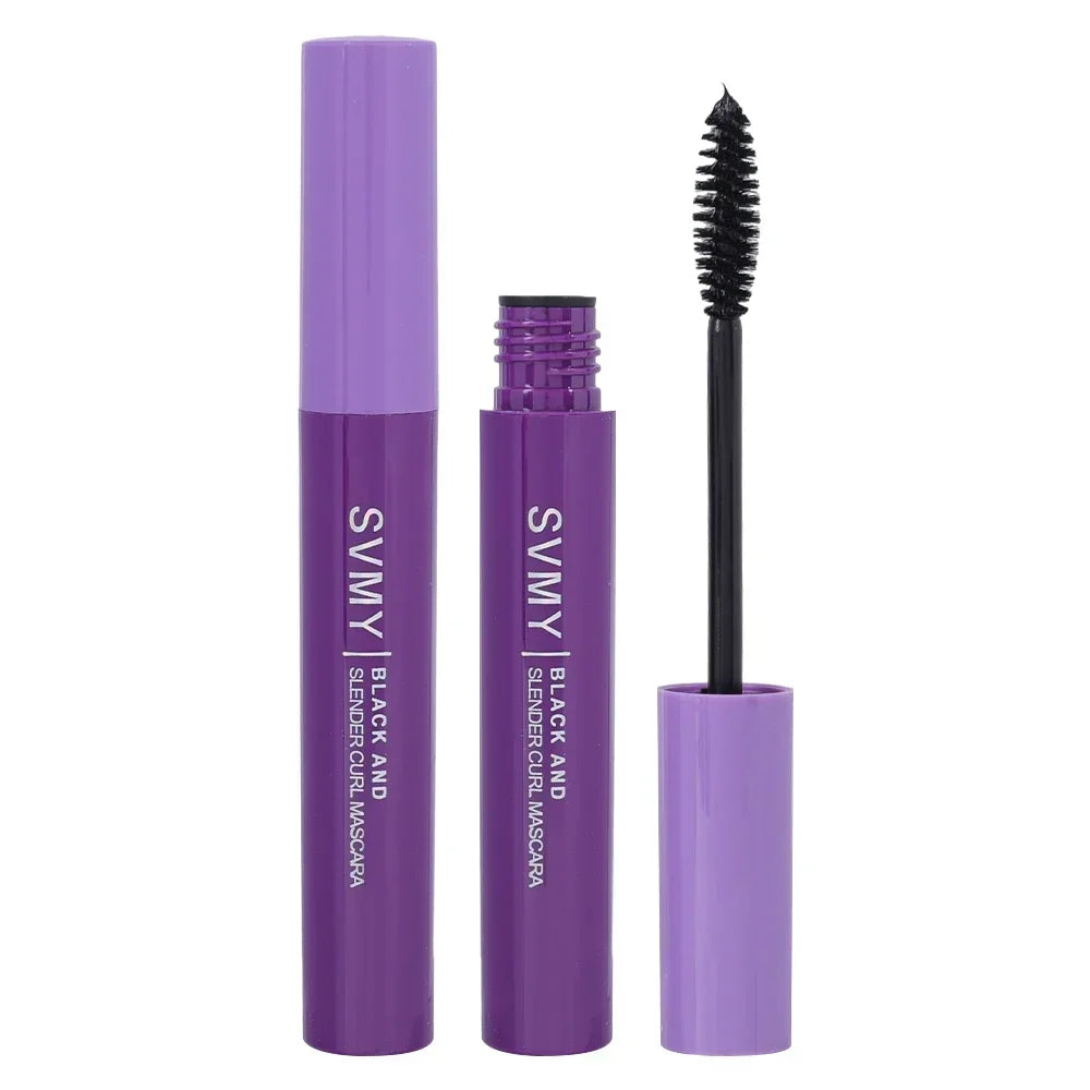 5D Silk Fiber Black Mascara Waterproof Lasting Extension Eyelashes Lengthening Curling Mascara Black Eyelash Makeup Cosmetics