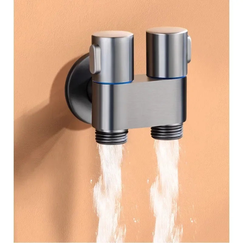 Handheld Bidet Sprayer Toilet Bidet Toilet Sprayer Set Spray Water Bathroom Shower Toilet sprinkle gun Angle Valve Accessories