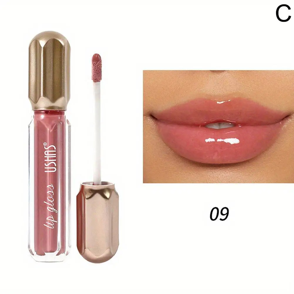 NEW High-end 6 ColorMirror Pearl Lip Gloss Waterproof Long Lasting Moisturizing Lipstick Glitter Lip Gloss Shining Makeup