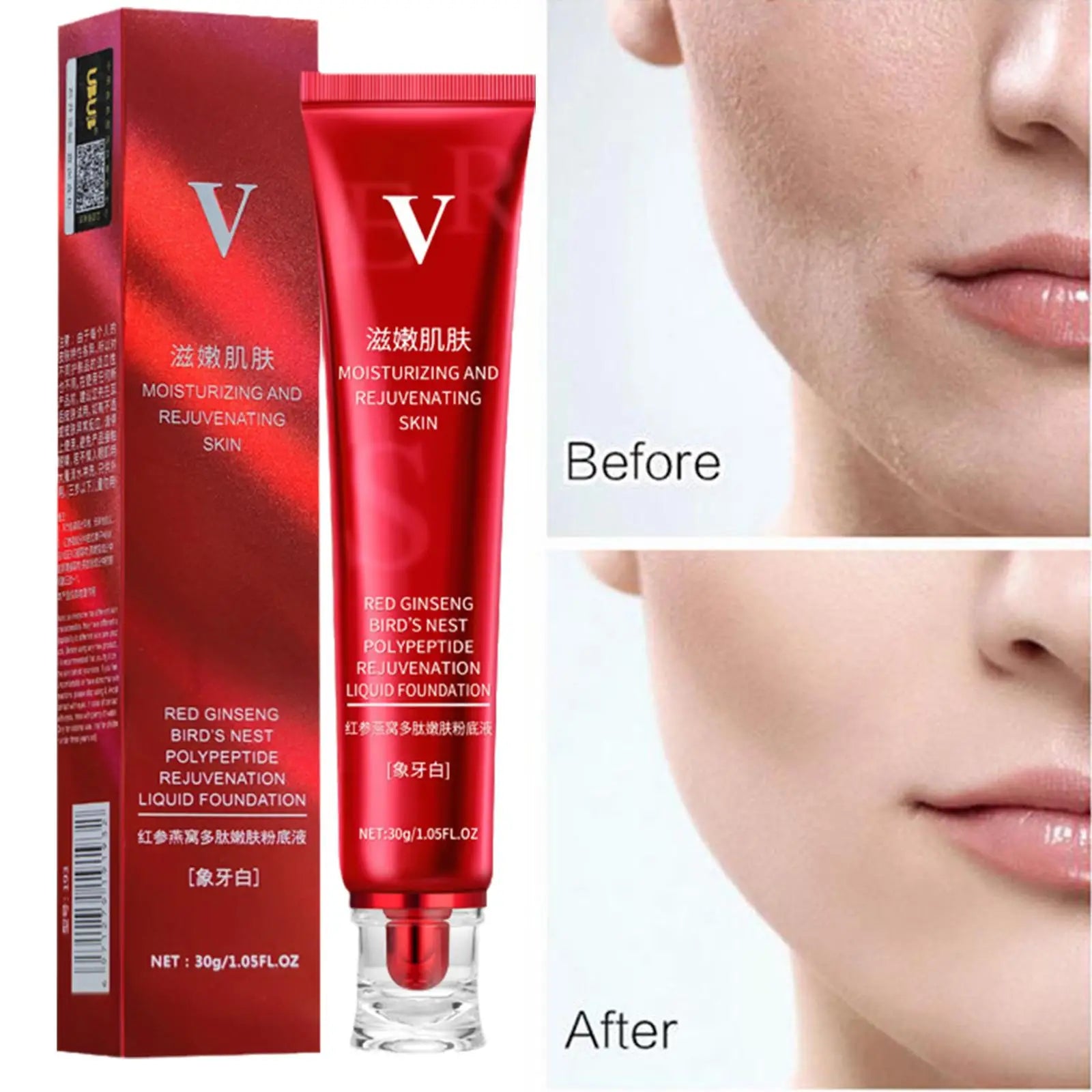 NEW High-end 1pc FV Foundation Precious Luxury Makeup Waterproof Base Concealer Oil-control Moisturzing Skin Care Makeup