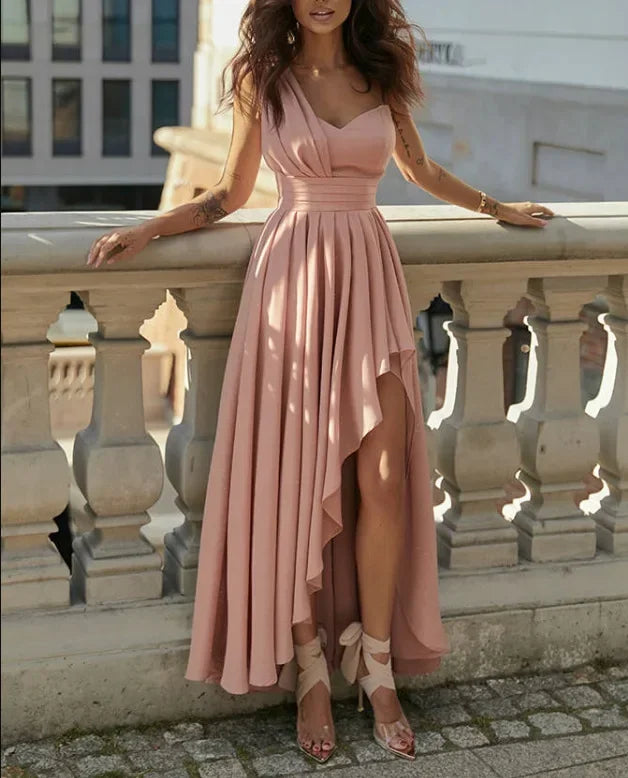 2024 Women's Sexy Evening Party Dress Chic Gala Graduation Dresses Luxury Formal Occasion Bridesmaid Gown Dress Female Vestidos