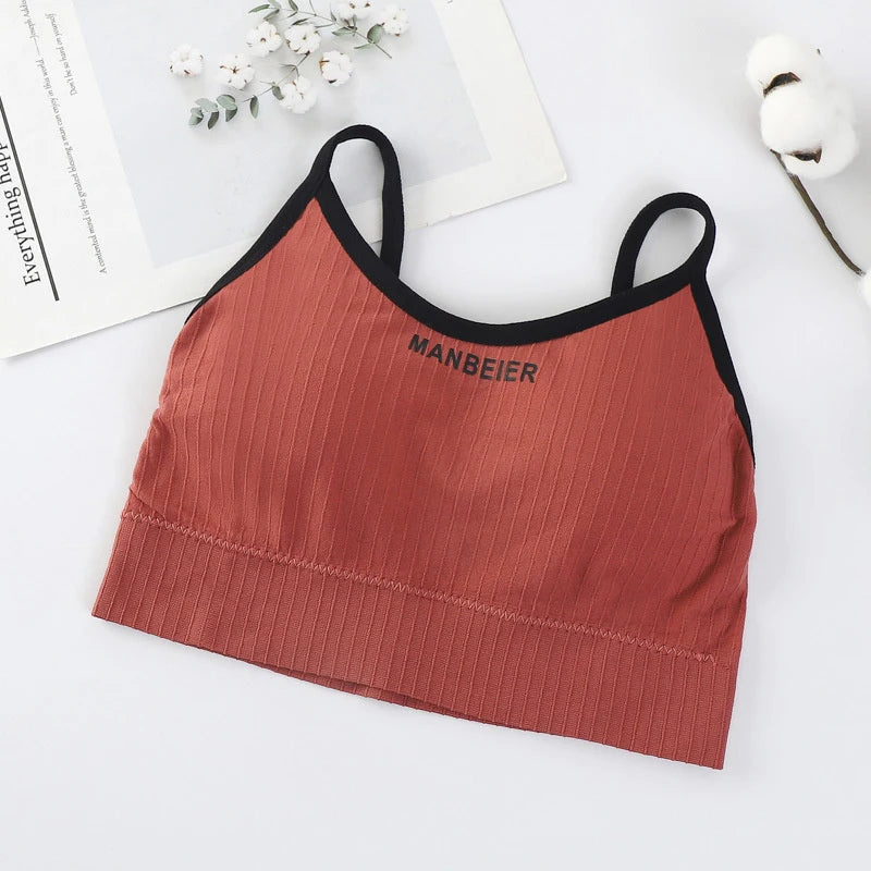 New Sports Bra For Women Gym Sexy Crop Top Bra Women Cotton Underwear Soft For Girls