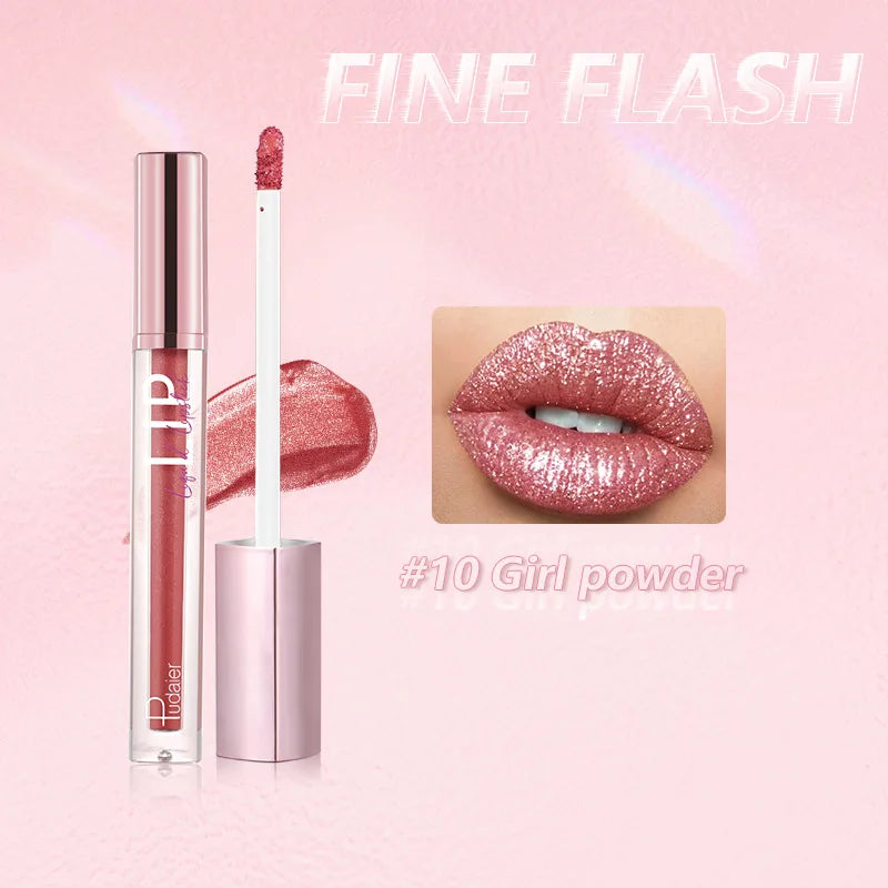 12 Colors Matte Lip Gloss Waterproof Long lasting Non-Stick Lip Glaze Non-Fade Makeup Lipstick for Women.