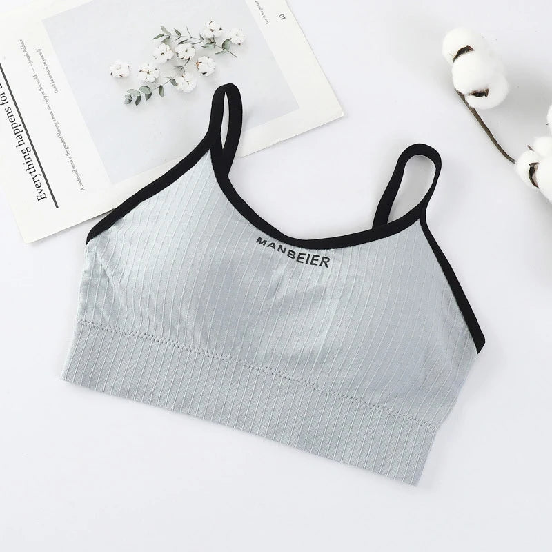 New Sports Bra For Women Gym Sexy Crop Top Bra Women Cotton Underwear Soft For Girls