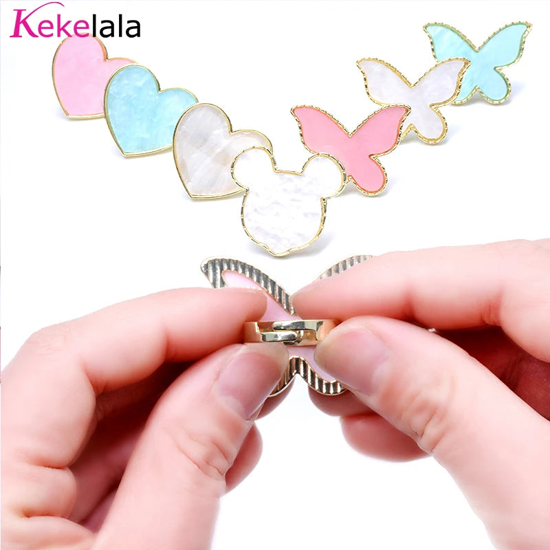 Luxury Eyelash Extension Jade Glue Ring Professional Pretty Lash Grafting Blossom Holder Nail Art Pigment Mix Pallet