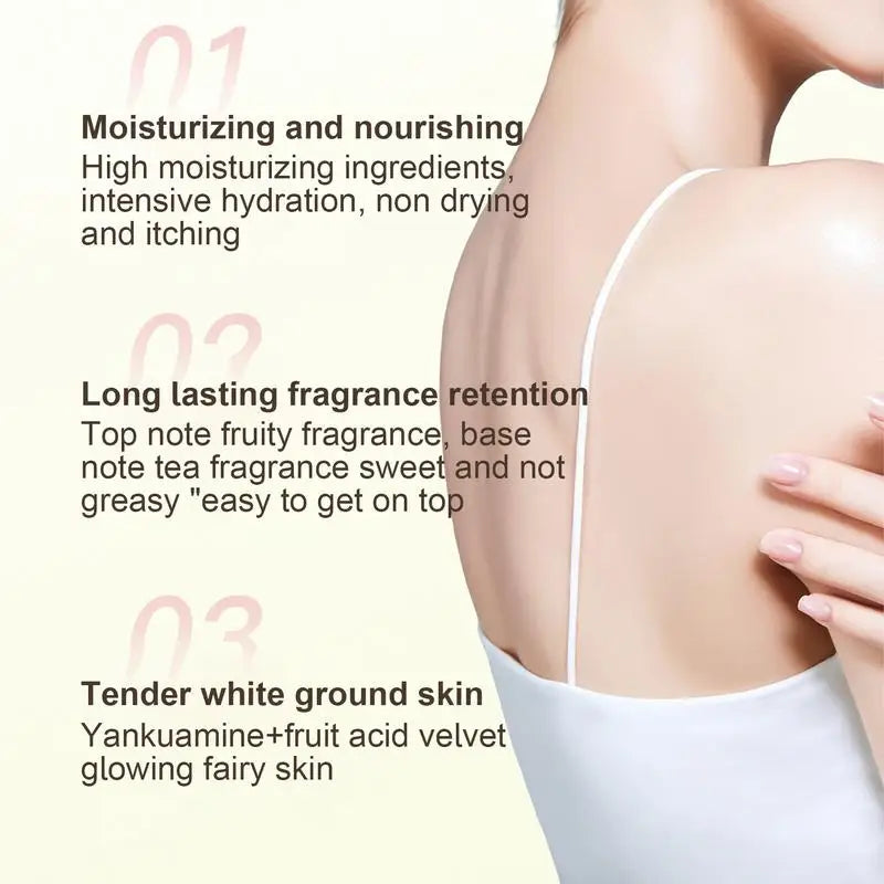 Moisturizing Cream Moisturizing Body Lotion For Dry Sensitive Skin Natural Skin Cream Non-Greasy Body Moisturizers Body Cream