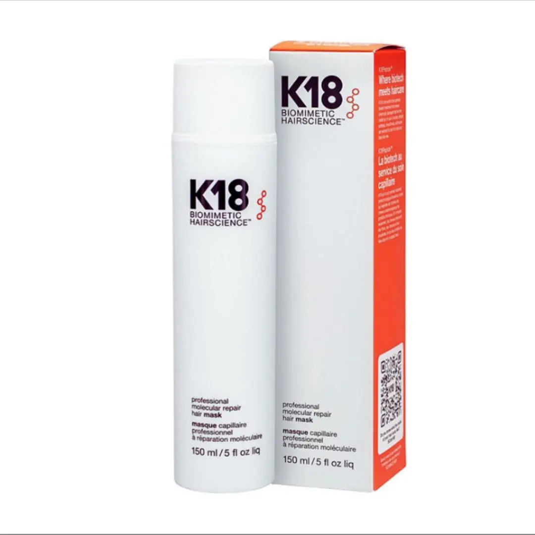 K18 Leave-In Conditioner Biomimetic Hairscience Pro Molecular Repair Dry Hair 4 Minutes To Reverse Hair Damage Moisturize 150ML