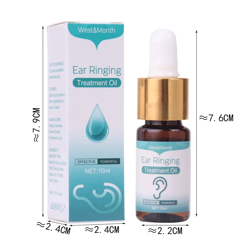 Ear Ringing Relieving Drops Relieve Deafness Tinnitus Itching Earache Health Care Treatment Ear Hard Hearing Tinnitus Oil