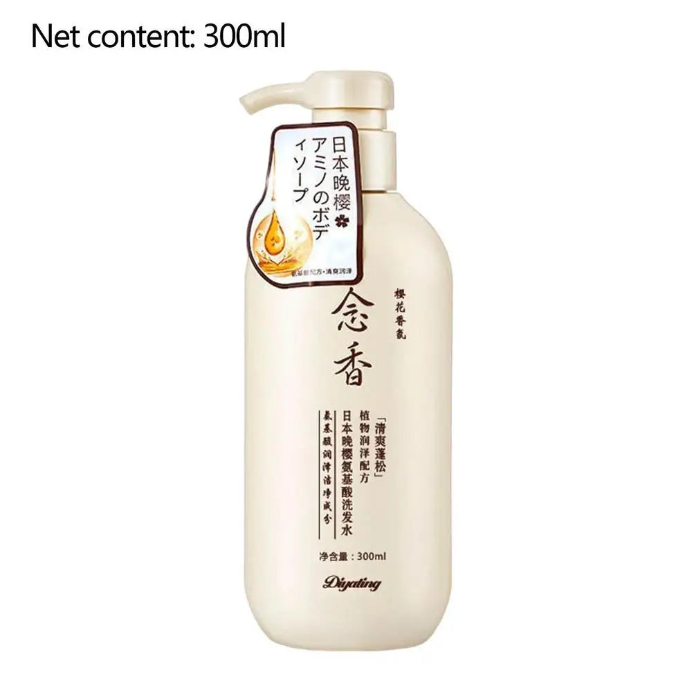 Sakura Japanese Shampoo and conditioner Gentle Moisturizing Cleansing Nourishing Scalp Amino Acid Hair Shampoo Oil Control