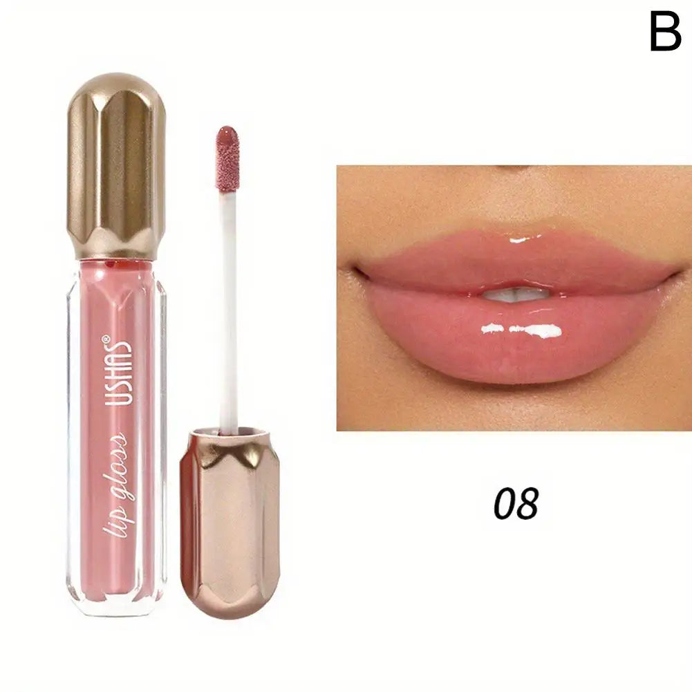 NEW High-end 6 ColorMirror Pearl Lip Gloss Waterproof Long Lasting Moisturizing Lipstick Glitter Lip Gloss Shining Makeup