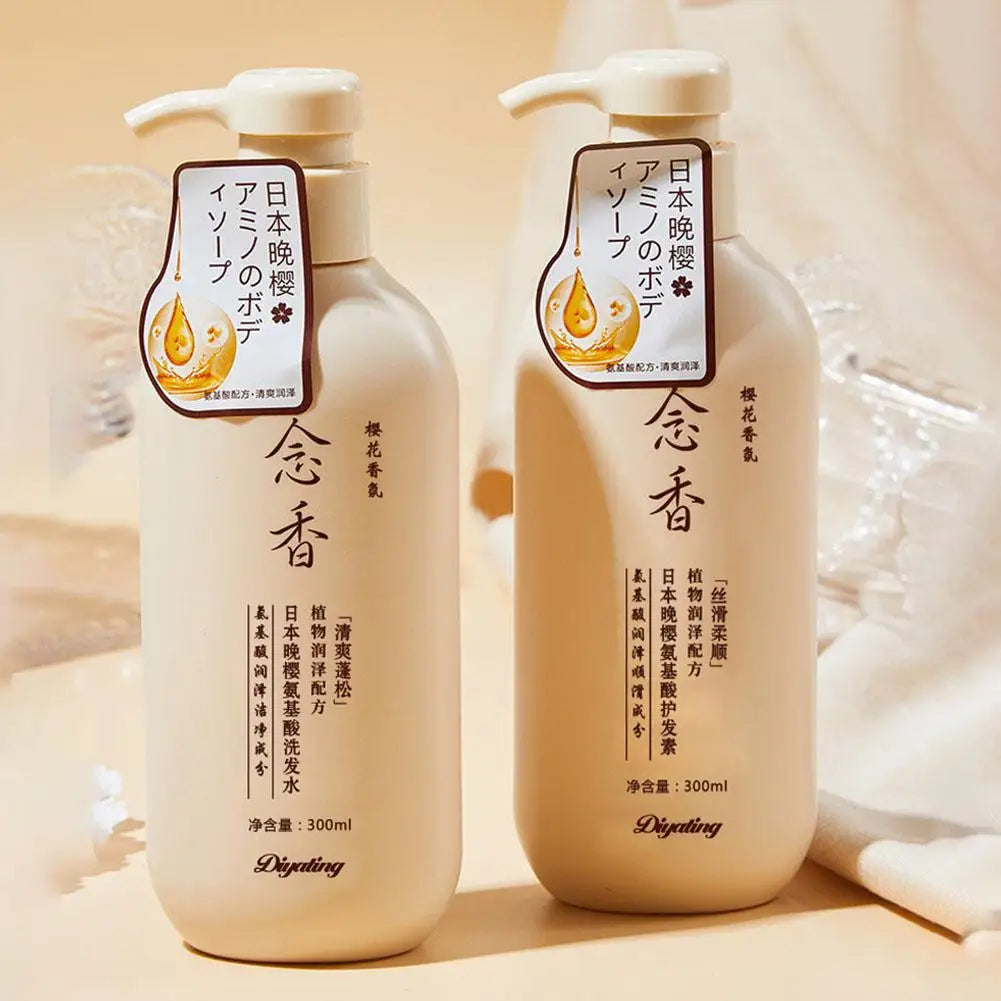 300ml Japanese Shampoo Evening Amino Acid Shampoo Shampoo and Conditioner