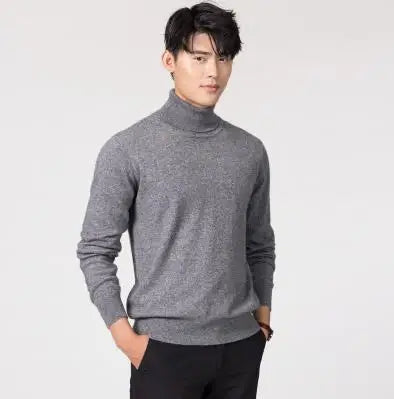 Cashmere turtleneck men sweater clothes for 2023 autumn winter jersey hombre pull homme hiver pullover men high neck sweaters