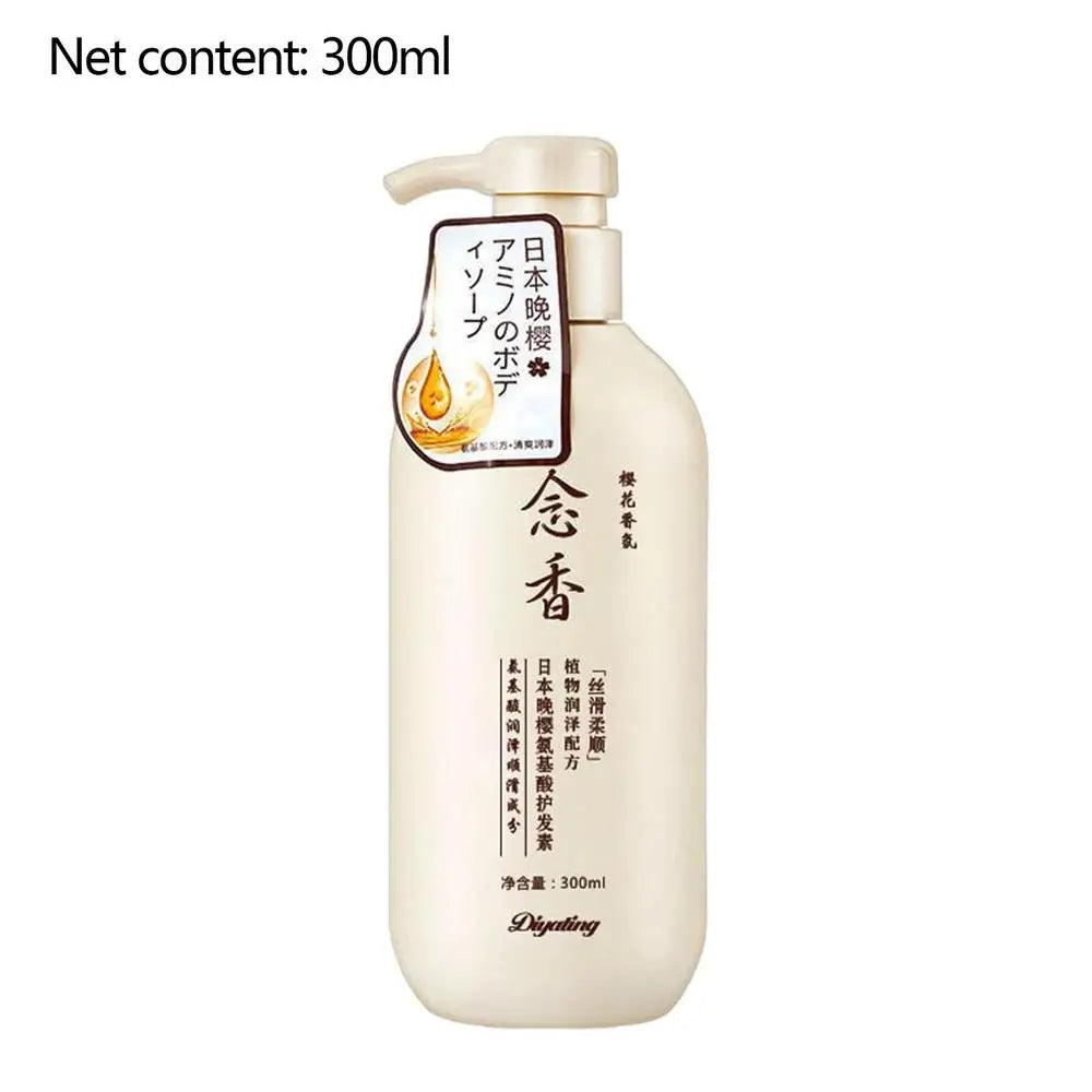 Sakura Japanese Shampoo and conditioner Gentle Moisturizing Cleansing Nourishing Scalp Amino Acid Hair Shampoo Oil Control