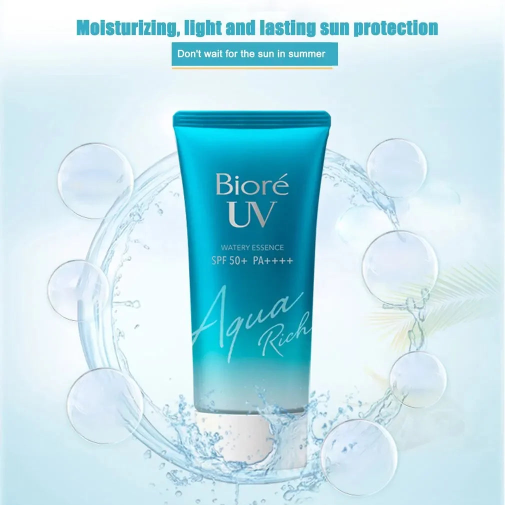 SPF50 Biore UV Aqua Sunscreen Cream UVA UVB Protection Gel Isolation Lotion for Men And Women Moisturizing Whitened Waterproof