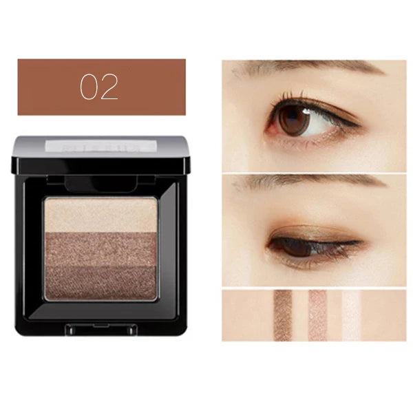 MISSHA Triple Eyeshadow 2g Palette Korea Make Up for Women Female Cosmetic Eye Pigments Waterproof Luxury Luminous Eyeshadow