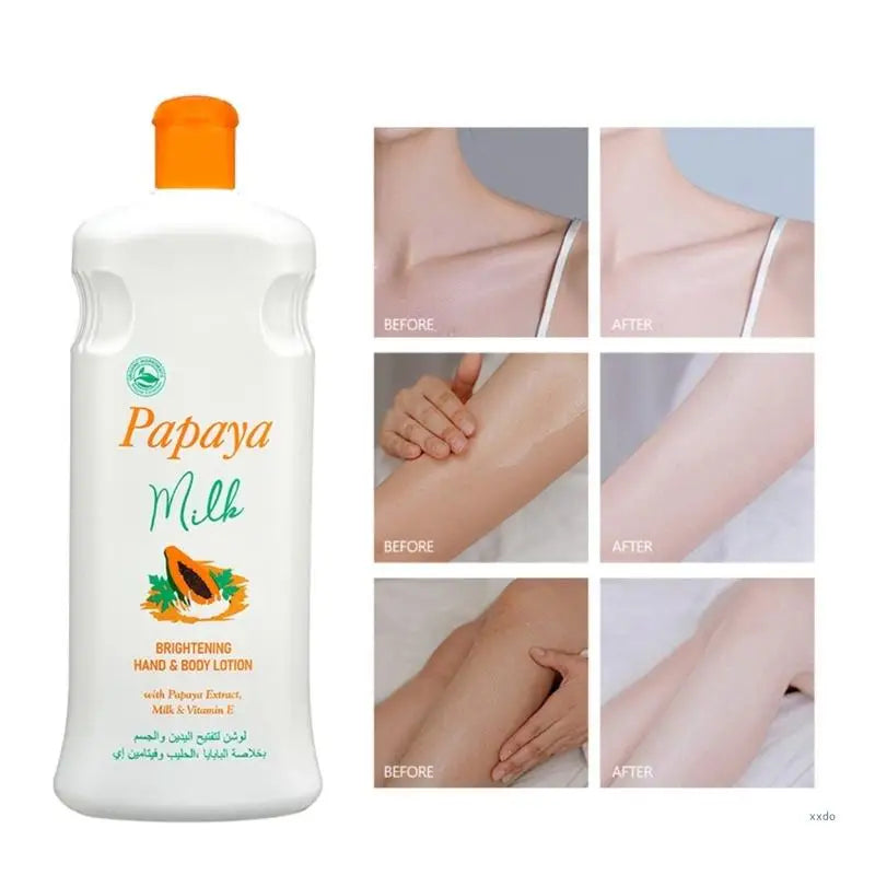 Disaar Papaya Milk Body Moisturizer Hydrating Softening Lotion Whitening Repairing Barrier Brightening Body Lotion 600ml