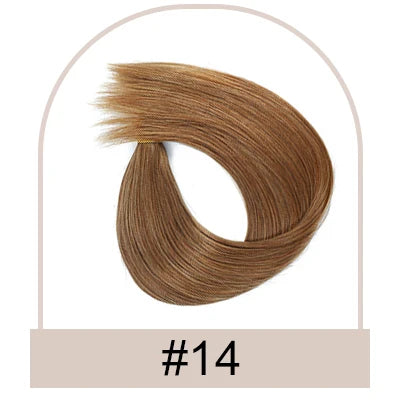 Straight Silk Top Base Topper Swiss Lace Clip In  Women Toupee With Bangs Breathable 100% Real Human Hairpiece Blonde Color Wigs