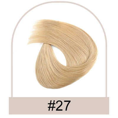 Straight Silk Top Base Topper Swiss Lace Clip In  Women Toupee With Bangs Breathable 100% Real Human Hairpiece Blonde Color Wigs