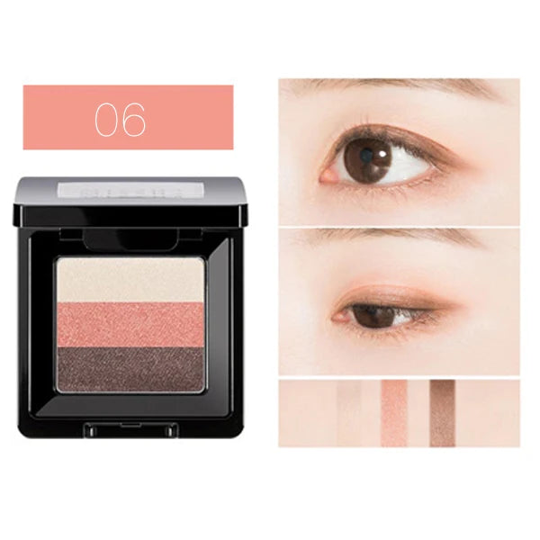 MISSHA Triple Eyeshadow 2g Palette Korea Make Up for Women Female Cosmetic Eye Pigments Waterproof Luxury Luminous Eyeshadow