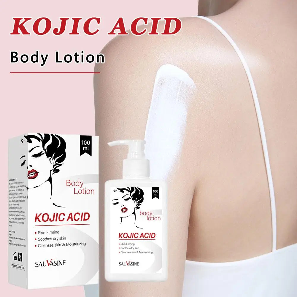 Body Moisturizer, Skin Whitening Body Lotion With Kojic , Booster Skin Care Body Lotion, Hydrating Skin 100ML