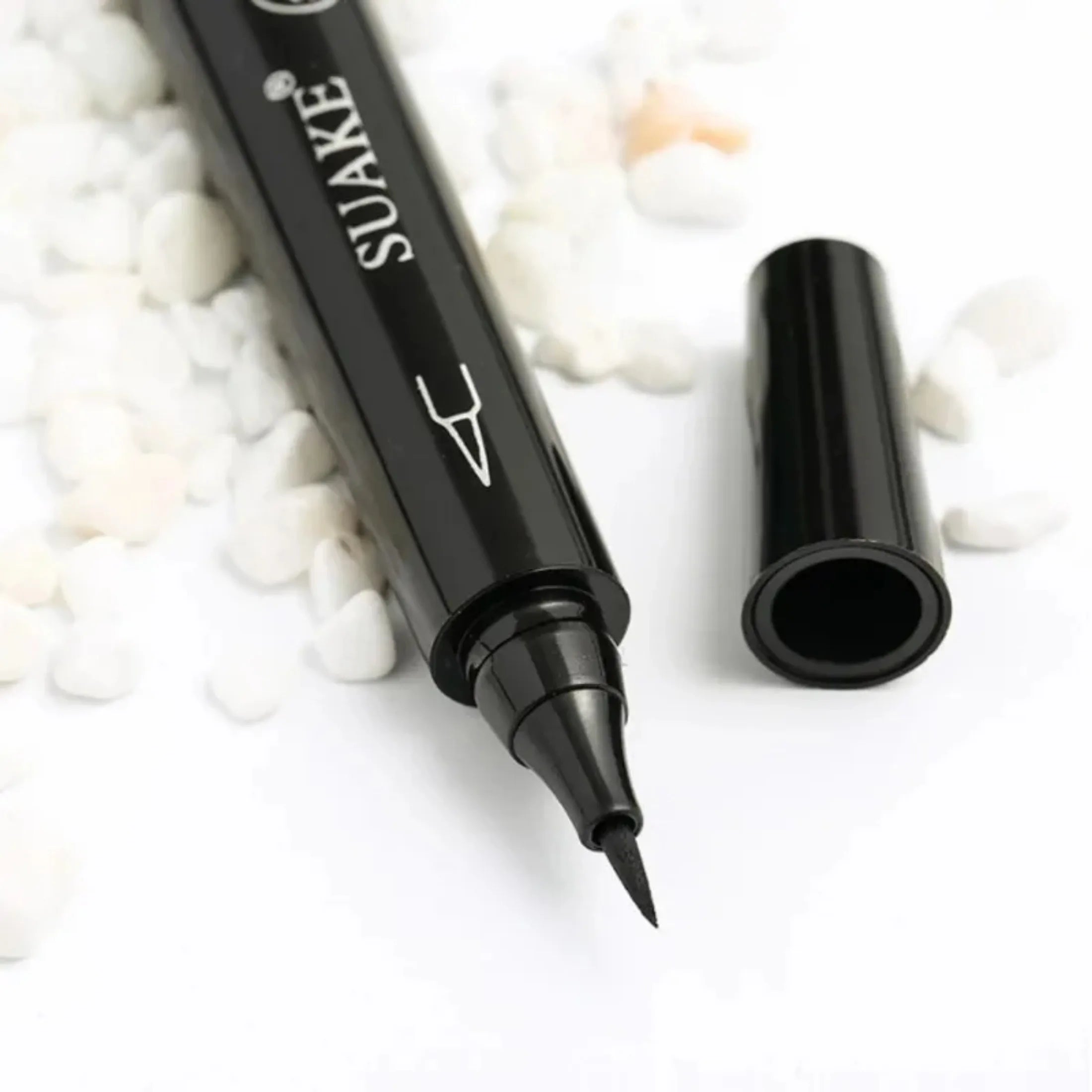 1 Pcs Liquid Eyeliner Pencil Fast-drying Waterproof Anti-sweat Lasting Eye Liner Black Brown Eyeliner Pen Makeup Comestics