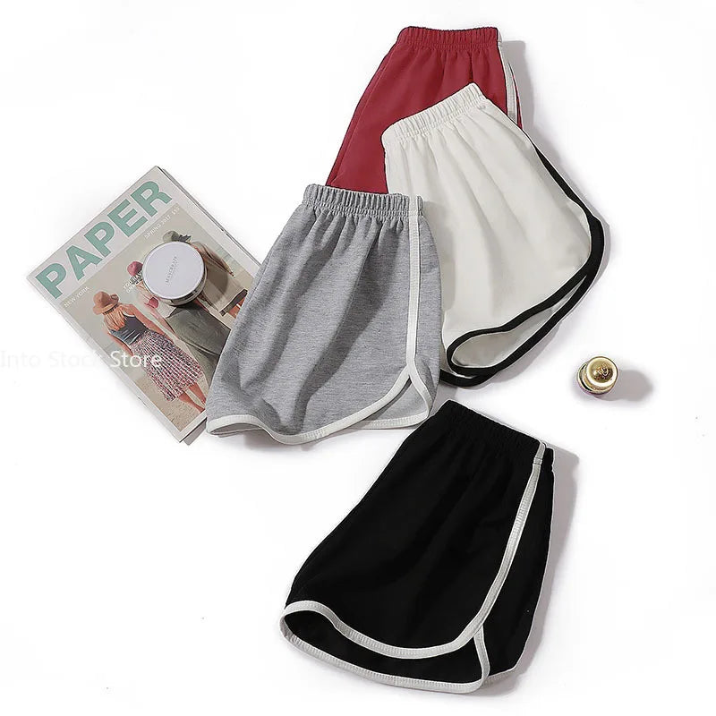 Summer Simple Shorts Women Home Yoga Beach Pants Leisure Female Sports Shorts Indoor Outdoor