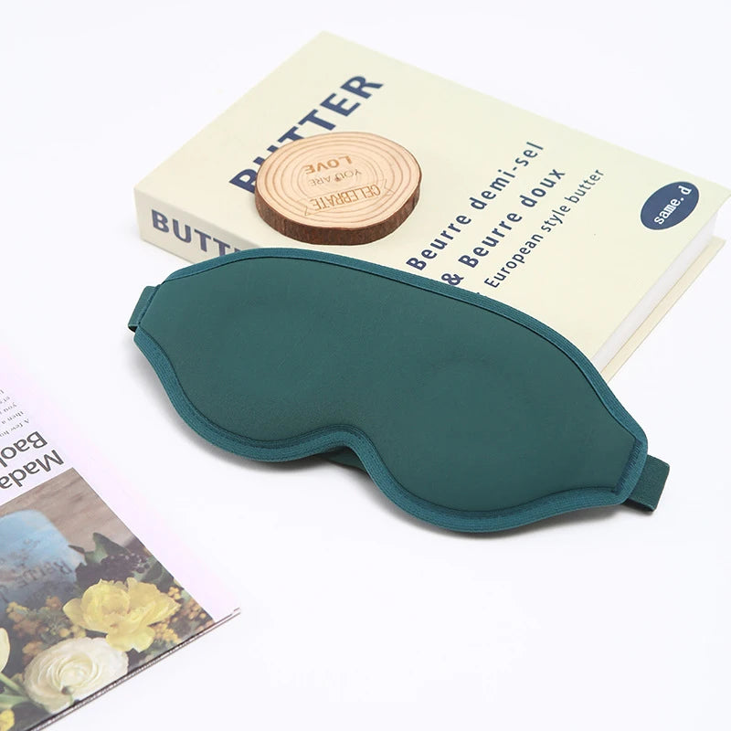 Eye Mask for Sleeping 3D Contoured 100% Light Blocking Zero Eye Pressure Night Blindfold Soft Senseless Sponge Eye Cover