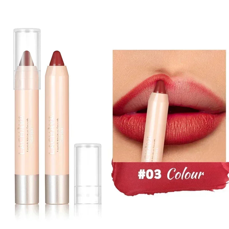 Nude Brown Lipliner Pen Waterproof Sexy Red Matte Contour Tint Lipstick Lasting Non-stick Cup Lipliner Pen Lips Makeup Cosmetic