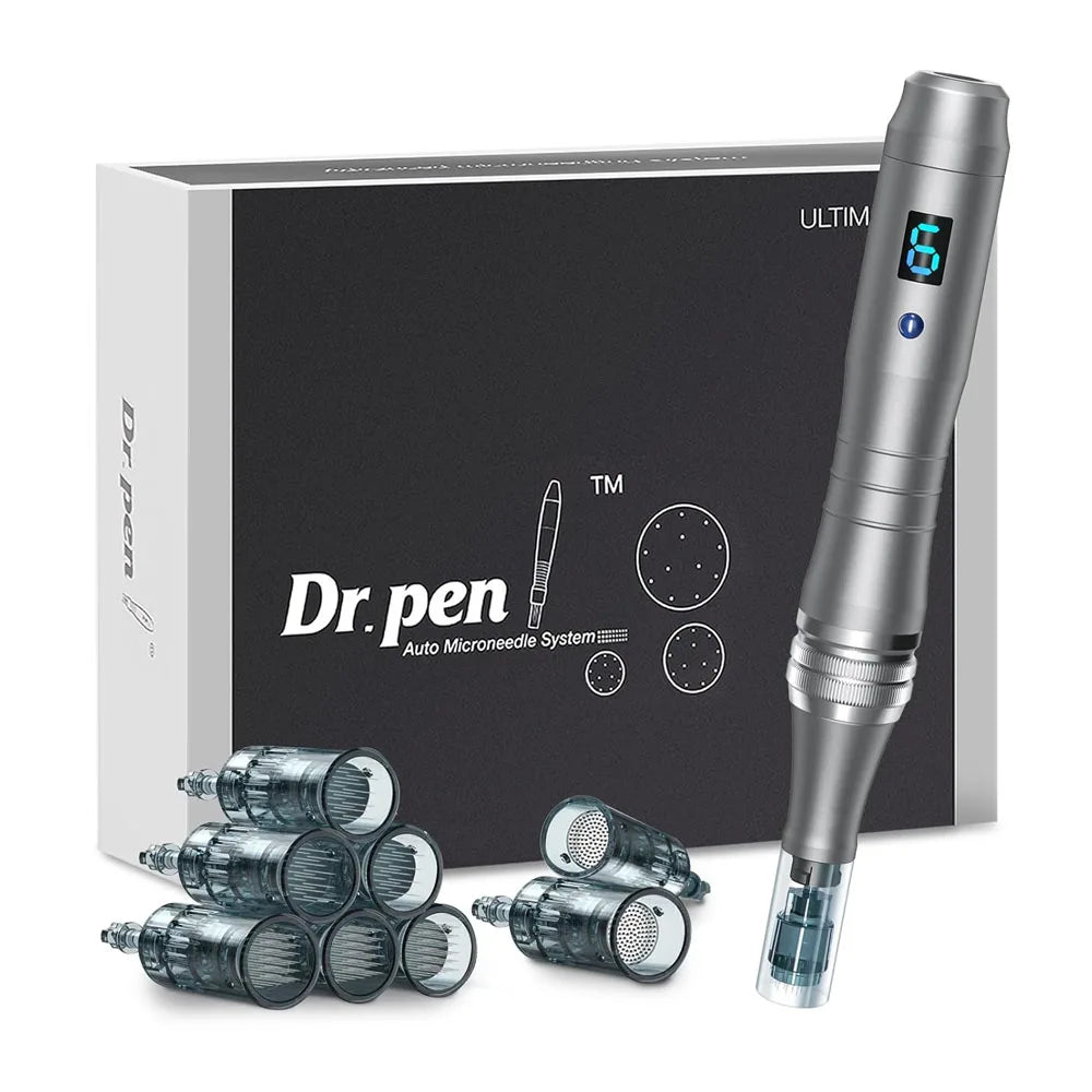 Authentic Dr pen Ultima M8 Microneedling With 20 pcs Needles Face Care Wireless Derma Pen Beuty Machine